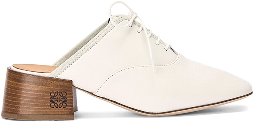 (W) (女性用) LOEWE シープスキンレースアップハイヒール『ホワイトファッション』 L815S02X05-1950 Order (W) (女性用) LOEWE シープスキンレースアップハイヒール『ホワイトファッション』 L815S02X05-1950