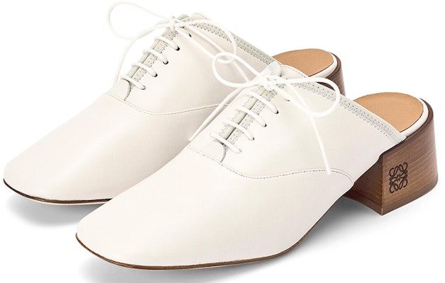 (Women) LOEWE Sheepskin Lace-Up High-Heel 'White Fashion' L815S02X05-1950 Lookbook (Women) LOEWE Sheepskin Lace-Up High-Heel 'White Fashion' L815S02X05-1950