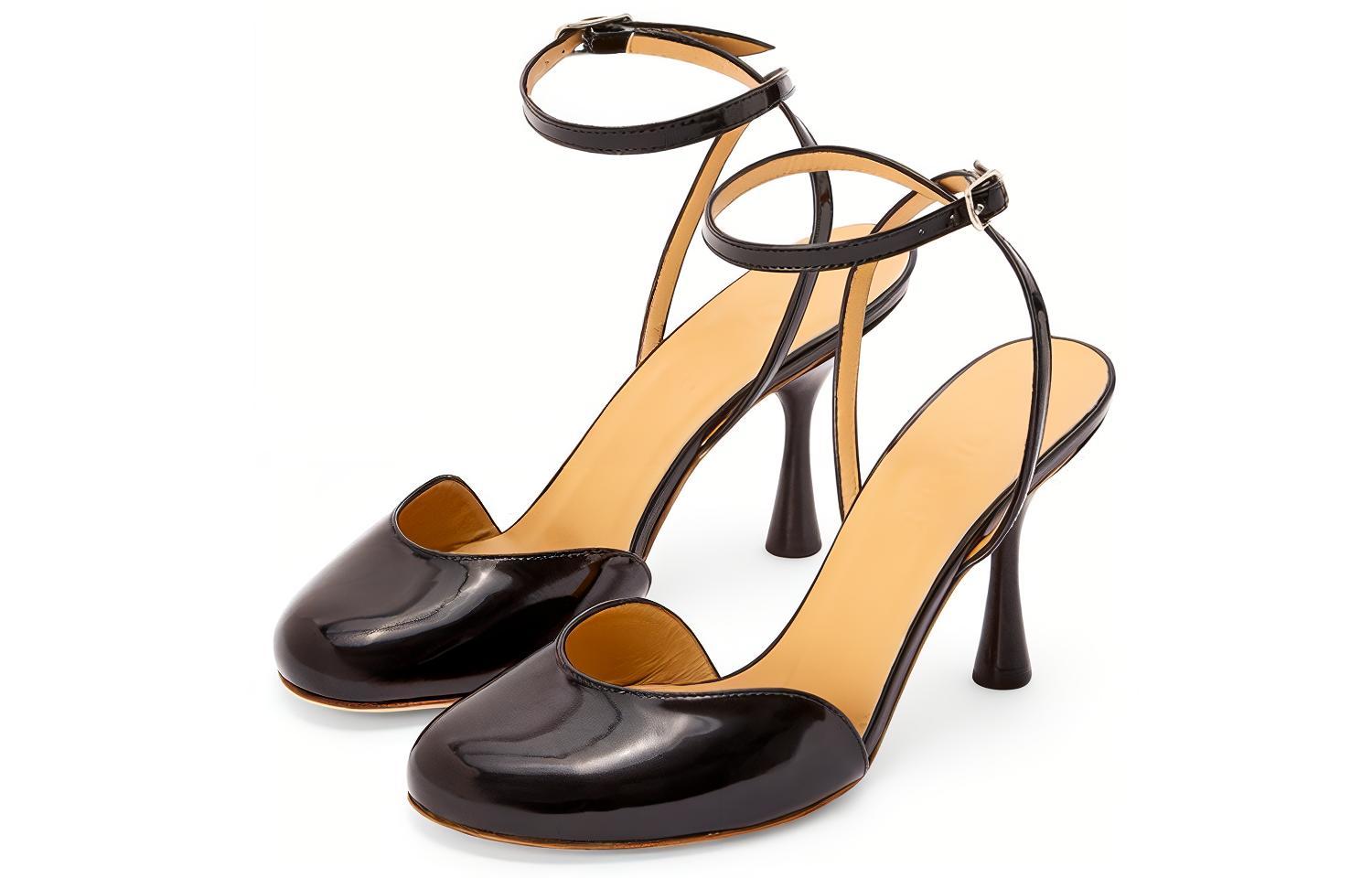 (W) LOEWE Slide 'Black Calfskin' 圖 2