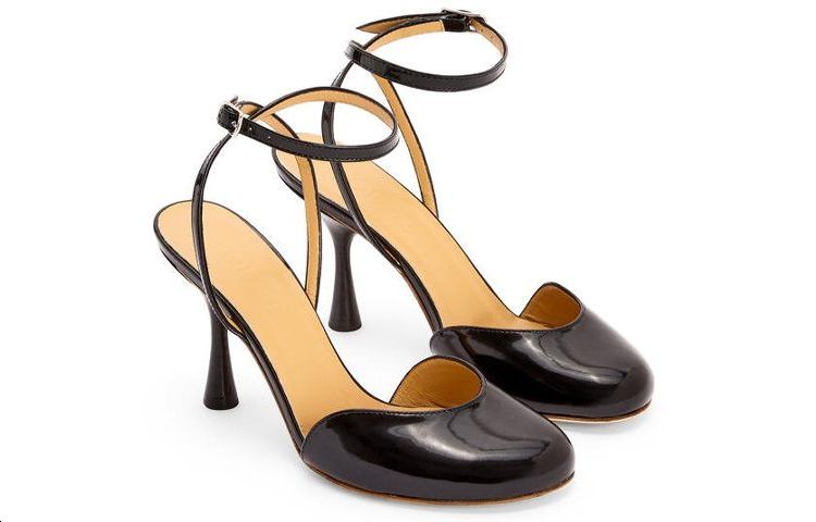 (W) LOEWE Slide 'Black Calfskin' 圖 3