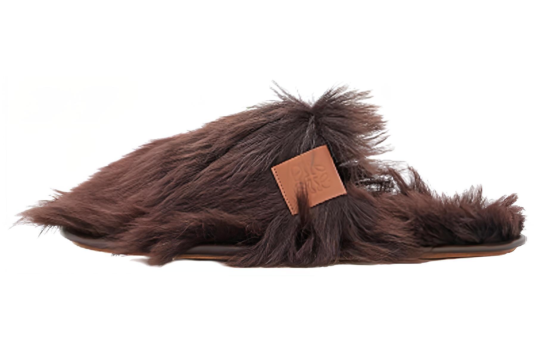 (Women) LOEWE Slide Mule 'Brown' L814291X09-3110