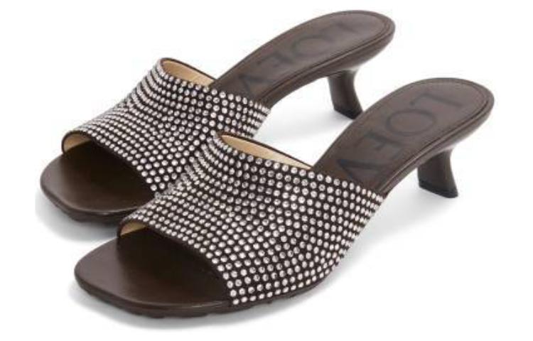 (W) LOEWE Slide Sandal 'Black CMFT Fashion' 圖 5