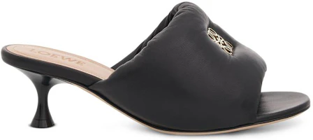 Order (W) LOEWE 黑色皮革便鞋 L815379X72-1100