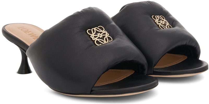 (Women) LOEWE Slip-On 'Black Leather' L815379X72-1100 Lookbook (Women) LOEWE Slip-On 'Black Leather' L815379X72-1100