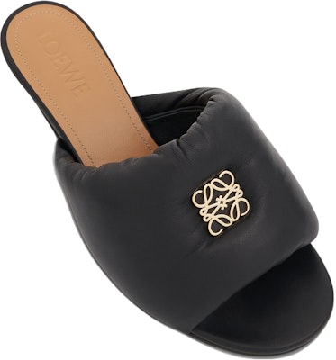 (Women) LOEWE Slip-On 'Black Leather' L815379X72-1100 Shop (Women) LOEWE Slip-On 'Black Leather' L815379X72-1100