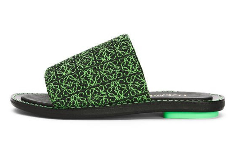 (W) LOEWE Slip-On 'Green Fashion'