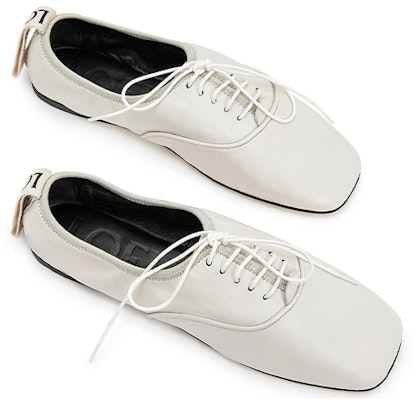 (Women) LOEWE Slip-On 'White Leather' L815S02X03-1950 Lookbook (Women) LOEWE Slip-On 'White Leather' L815S02X03-1950