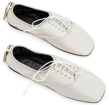 (W) LOEWE Slip-On ''Weißes Leder'' L815S02X03-1950 Lookbook (W) LOEWE Slip-On ''Weißes Leder'' L815S02X03-1950