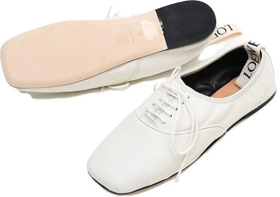 (W) LOEWE Slip-On ''Weißes Leder'' L815S02X03-1950 Purchase (W) LOEWE Slip-On ''Weißes Leder'' L815S02X03-1950
