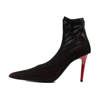 (W) LOEWE Slip-On High Heels 'Black Fabric'