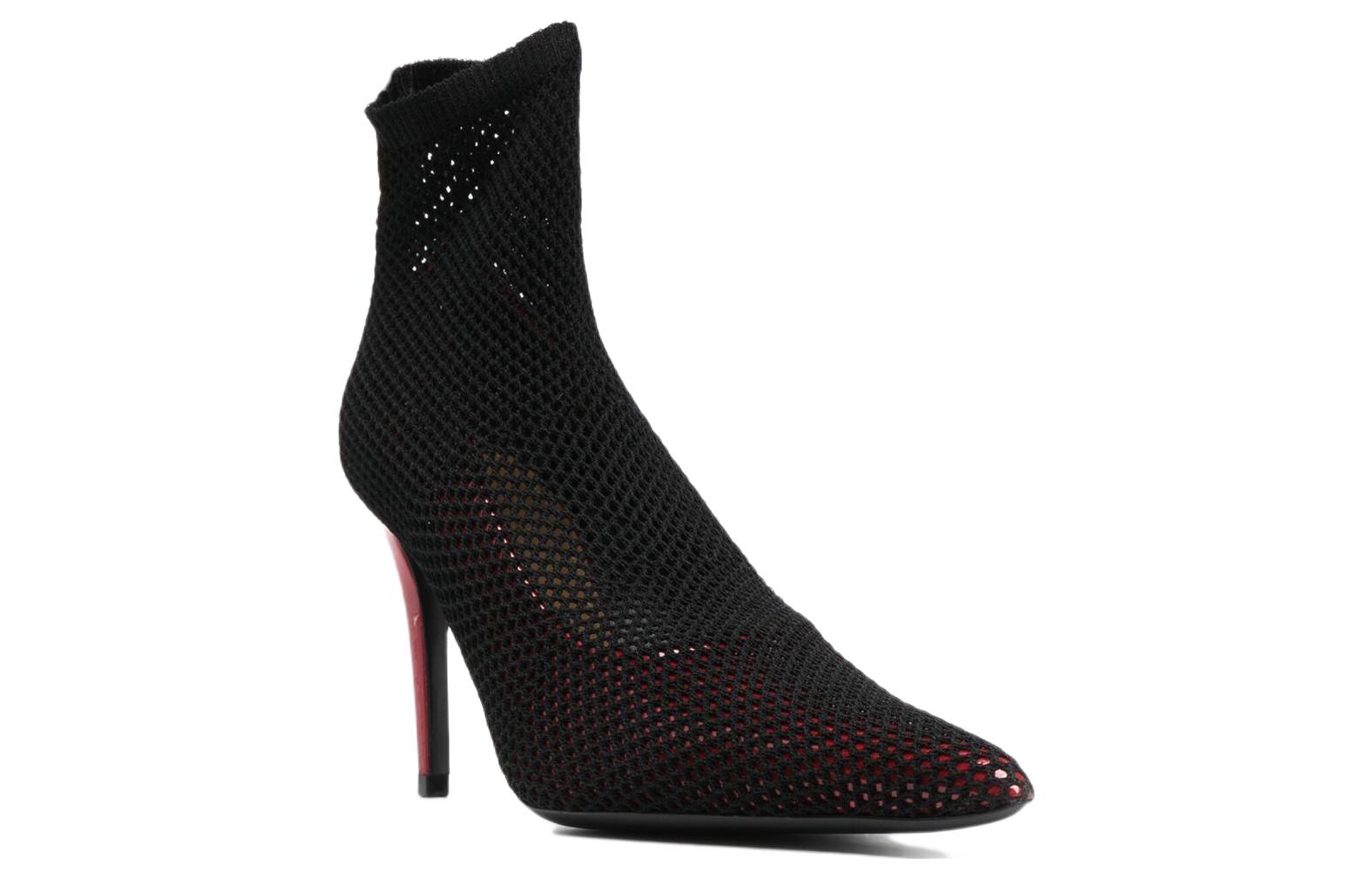 (W) LOEWE Slip-On High Heels 'Black Fabric' 圖 3