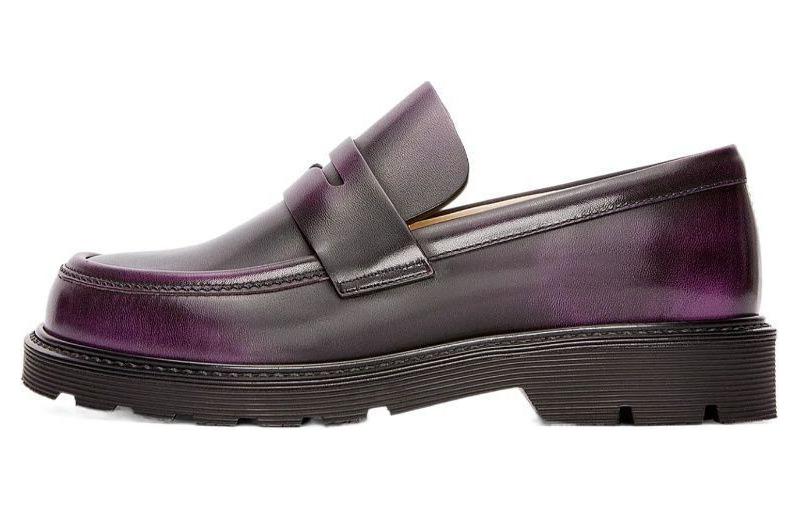 (W) LOEWE Slip-On Loafer 'Black Purple'