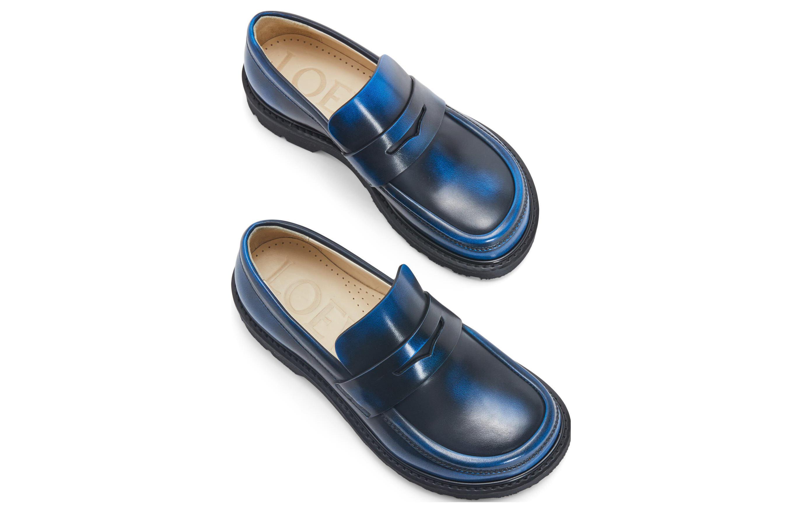 (W) LOEWE Slip-On Loafer 'Royal Blue' 圖 4