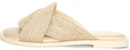 (W) LOEWE Slip-On Hujung Bulat 'Sandal Fesyen Beige' Selesa. L616465X54-2123