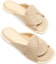 Lookbook (W) LOEWE Slip-On Hujung Bulat 'Sandal Fesyen Beige' Selesa. L616465X54-2123