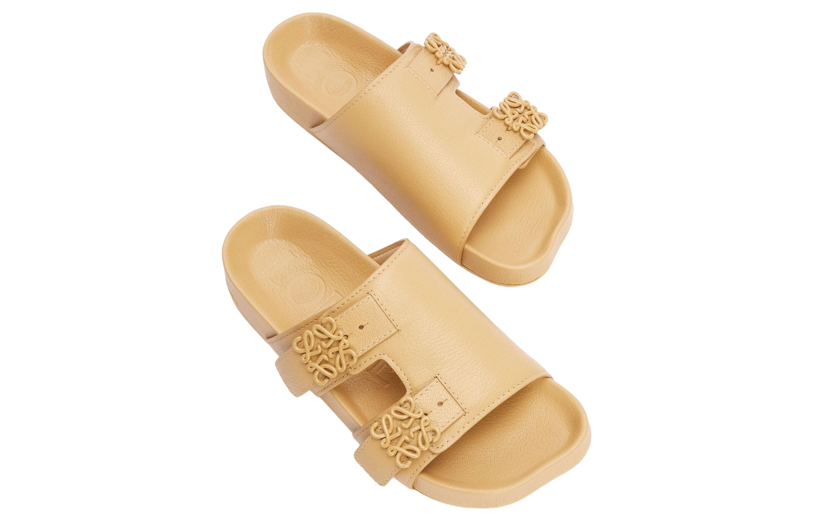 Shop (Women) LOEWE Slip-On Sandals 'Pale Yellow' L815465X95-8812
