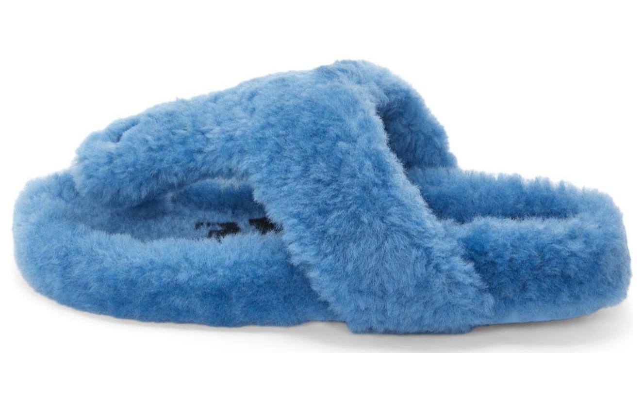(W) LOEWE Slipper 'Blue Wool'