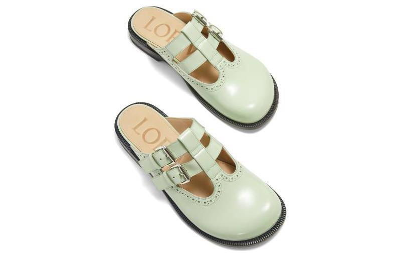 Lookbook (W) LOEWE Selipar 'Comfy Green' L815379X83-8459