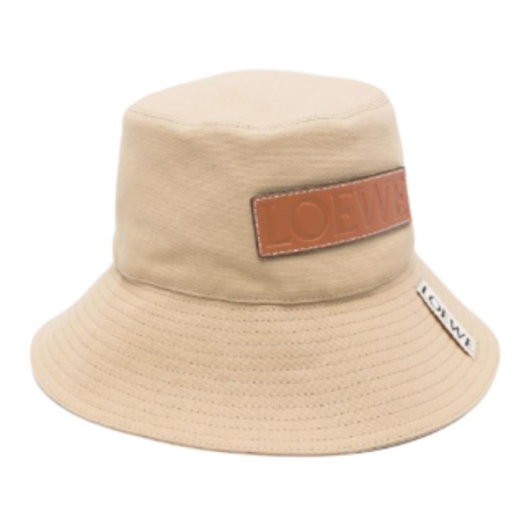(Women) LOEWE Small Logo Cotton Bucket Hat Brown K820HF1X672150