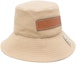 Buy (Women) LOEWE Small Logo Cotton Bucket Hat Brown K820HF1X672150