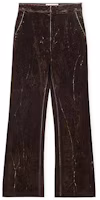 Order (Women) LOEWE Smiley Collection Washed Logo Flared Mid-Waist Denim Jeans Women. S540Y11X45-3440