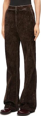 (W) ロエベ スマイリーコレクション ウォッシュロゴ フレア ミッドウエスト デニム レディース。 S540Y11X45-3440 Lookbook (W) ロエベ スマイリーコレクション ウォッシュロゴ フレア ミッドウエスト デニム レディース。 S540Y11X45-3440