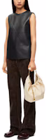 Purchase (Women) LOEWE Smiley Collection Washed Logo Flared Mid-Waist Denim Jeans Women. S540Y11X45-3440