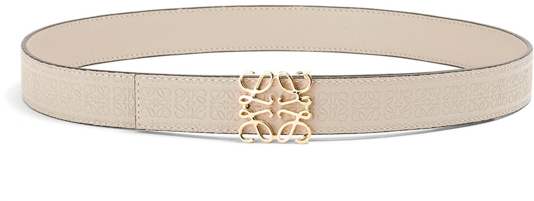 (W) LOEWE 光滑搭扣白色皮带 2.8cm E619Z26X02-3971 Order (W) LOEWE 光滑搭扣白色皮带 2.8cm E619Z26X02-3971