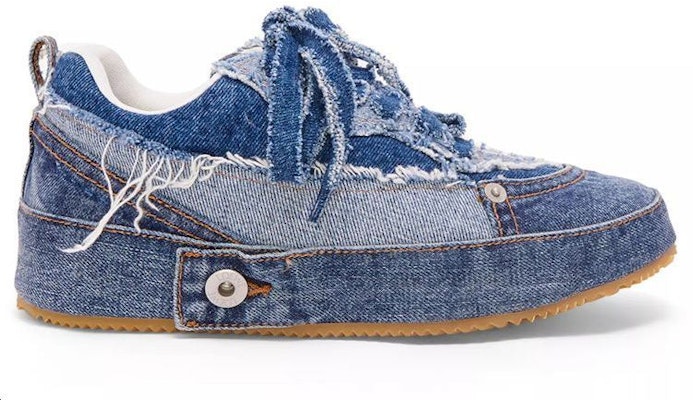 (W) LOEWE Kasut Sneaker 'Denim Blue' L814282X57-6395 Order (W) LOEWE Kasut Sneaker 'Denim Blue' L814282X57-6395