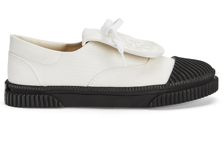 Order (W) LOEWE Sepatu 'Canvas Putih' L815282X20-1950