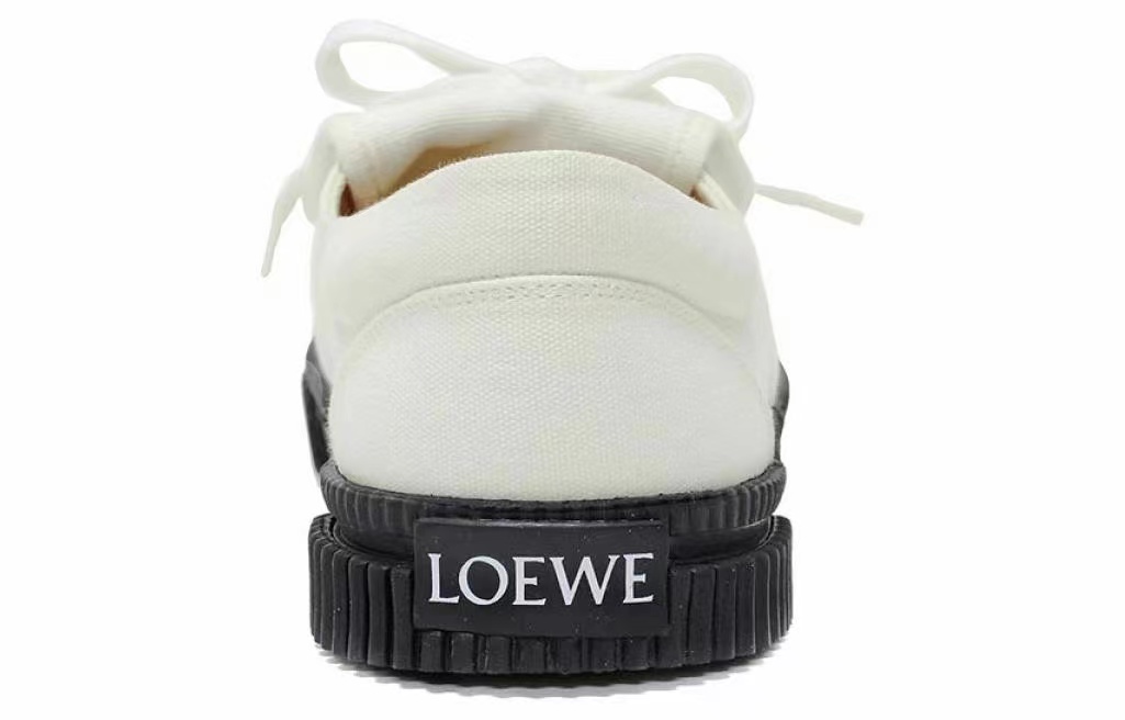 Purchase (W) LOEWE Sepatu 'Canvas Putih' L815282X20-1950