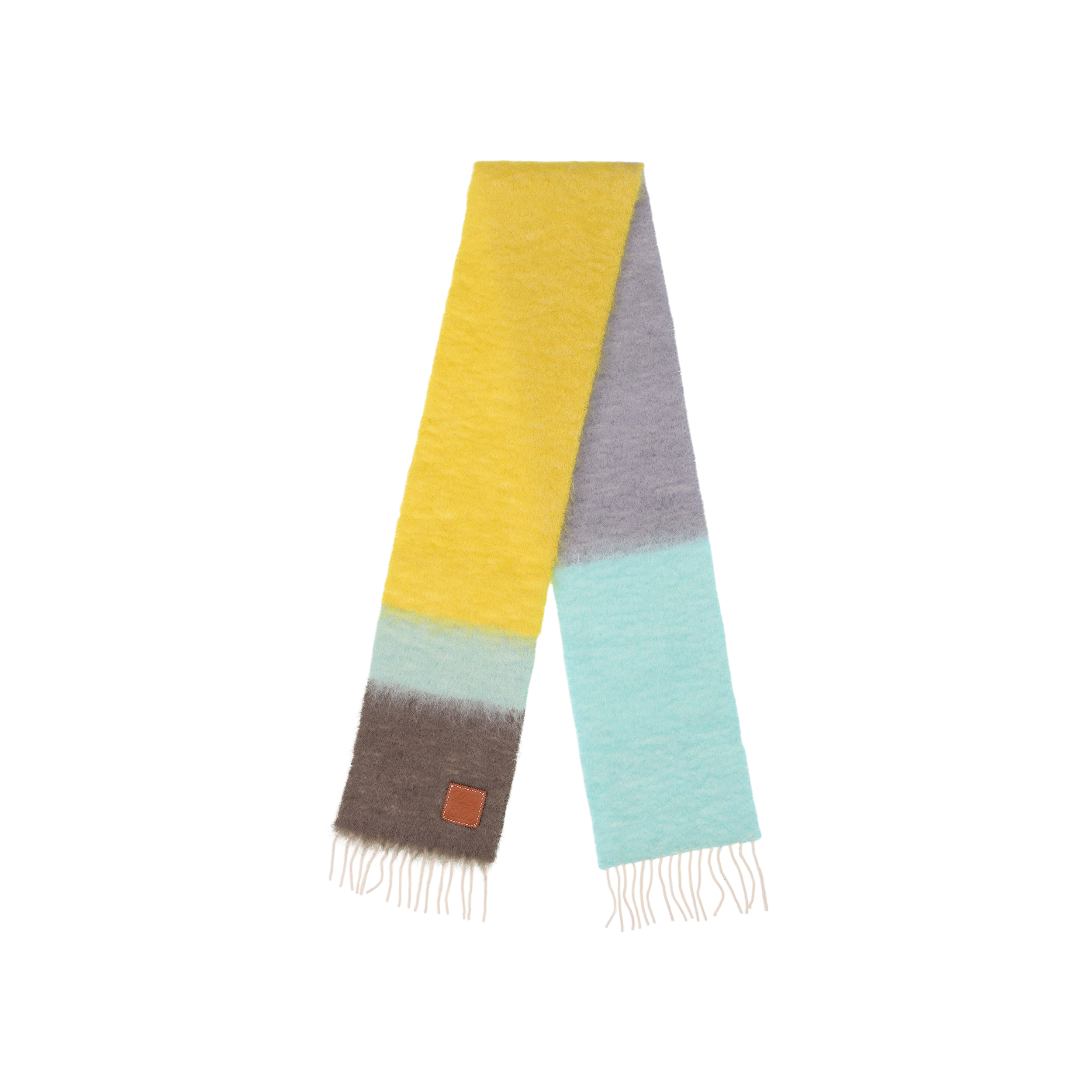 (Women) LOEWE Soft and Stylish Wool Scarf for Women - Warm and Comfortable. F606257XAG-1120 圖 3