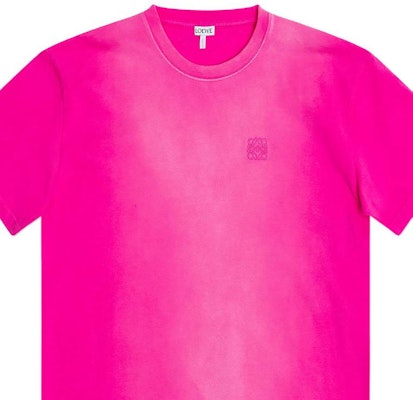 (W) LOEWE 女裝粉色純色圓領短袖T恤 SS22 修身版型 S359Y22X13-7550 Purchase (W) LOEWE 女裝粉色純色圓領短袖T恤 SS22 修身版型 S359Y22X13-7550