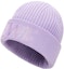 Buy (Women) LOEWE Solid Color Knit Wool Beanie Purple. F540257X23-6140