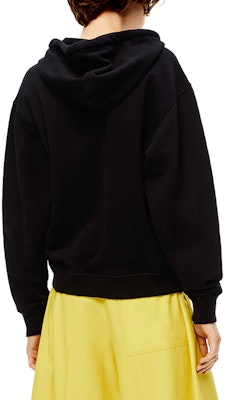 (W) LOEWE 春夏22款 黑色棉质Anagram标志连帽衫 S359Y25X07-1100 Shop (W) LOEWE 春夏22款 黑色棉质Anagram标志连帽衫 S359Y25X07-1100