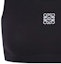 Cheap (W) LOEWE SS22 Top sin Mangas de Algodón Negro con Tirantes Anchos S540Y07XAG-1102