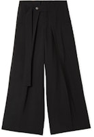 (Women) LOEWE SS22 High-Waisted Wool Ankle-Length Tailored Pants Black. S359Y04X49-1100 (Women) LOEWE SS22 High-Waisted Wool Ankle-Length Tailored Pants Black. S359Y04X49-1100