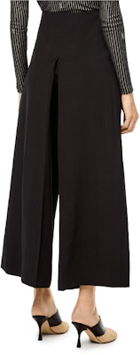 (W) LOEWE SS22 高腰羊毛九分剪裁長褲 黑色 S359Y04X49-1100 Shop (W) LOEWE SS22 高腰羊毛九分剪裁長褲 黑色 S359Y04X49-1100