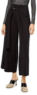 (W) LOEWE SS22 高腰羊毛九分剪裁長褲 黑色 S359Y04X49-1100 Purchase (W) LOEWE SS22 高腰羊毛九分剪裁長褲 黑色 S359Y04X49-1100