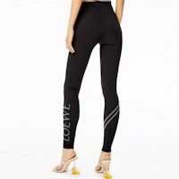 (W) LOEWE SS22 Logo Cetakan Seluar Ketat Hitam S540Y27X04-1100 Shop (W) LOEWE SS22 Logo Cetakan Seluar Ketat Hitam S540Y27X04-1100