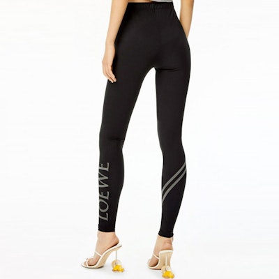 (W) 로에베 SS22 로고 프린트 레깅스 블랙 S540Y27X04-1100 Shop (W) 로에베 SS22 로고 프린트 레깅스 블랙 S540Y27X04-1100