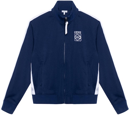 (Women) LOEWE SS22 Logo Print Zip-Up Jacket Navy Blue S359Y52X02-5510 Order (Women) LOEWE SS22 Logo Print Zip-Up Jacket Navy Blue S359Y52X02-5510