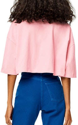 (W) LOEWE SS22 粉色短版刺繡Logo短袖T恤 S540Y22X16-7200 Shop (W) LOEWE SS22 粉色短版刺繡Logo短袖T恤 S540Y22X16-7200