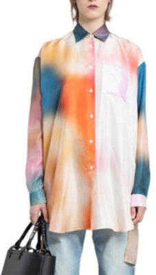 (W) LOEWE SS22 漸層染色長袖襯衫 多色款 S540Y06X57-9990 Purchase (W) LOEWE SS22 漸層染色長袖襯衫 多色款 S540Y06X57-9990