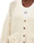 Details for (Women) LOEWE SS22 V-Neck Loose Knit Cardigan Beige Casual Sweater. S817Y16K11-2370