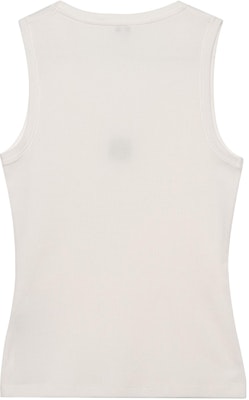 (W) 로에베 SS22 화이트 로고 자수 민소매 탱크탑. S540Y07XA2-2100 Lookbook (W) 로에베 SS22 화이트 로고 자수 민소매 탱크탑. S540Y07XA2-2100