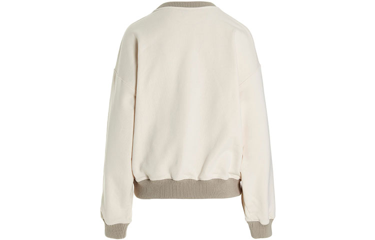 Lookbook (W) LOEWE 2022春夏米色棉质刺绣Logo圆领卫衣 S800Y24X02-2423