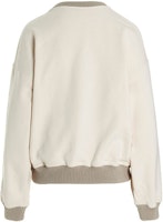 (W) LOEWE 2022春夏米色棉质刺绣Logo圆领卫衣 S800Y24X02-2423 Lookbook (W) LOEWE 2022春夏米色棉质刺绣Logo圆领卫衣 S800Y24X02-2423