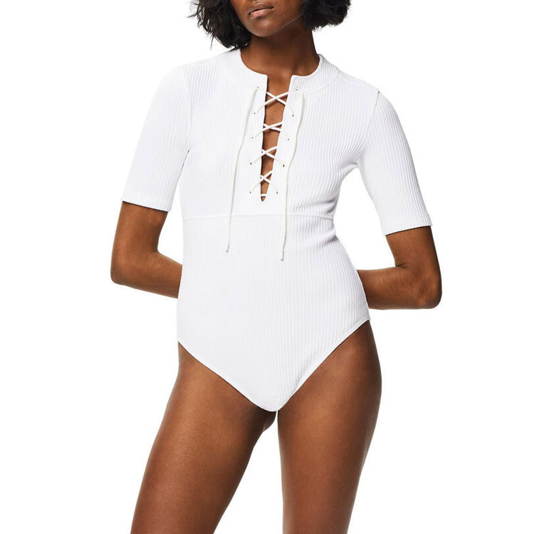 Shop (Women) LOEWE SS22 Paula's Ibiza  White Tie-Collar Long-Sleeve Jumpsuit. S616Y27X24-2029