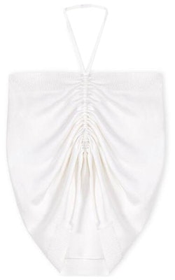 (W) LOEWE SS22 Paula’s Ibiza Top Halterneck Blanco Corto para Mujer. S616Y17K12-2100 Order (W) LOEWE SS22 Paula’s Ibiza Top Halterneck Blanco Corto para Mujer. S616Y17K12-2100